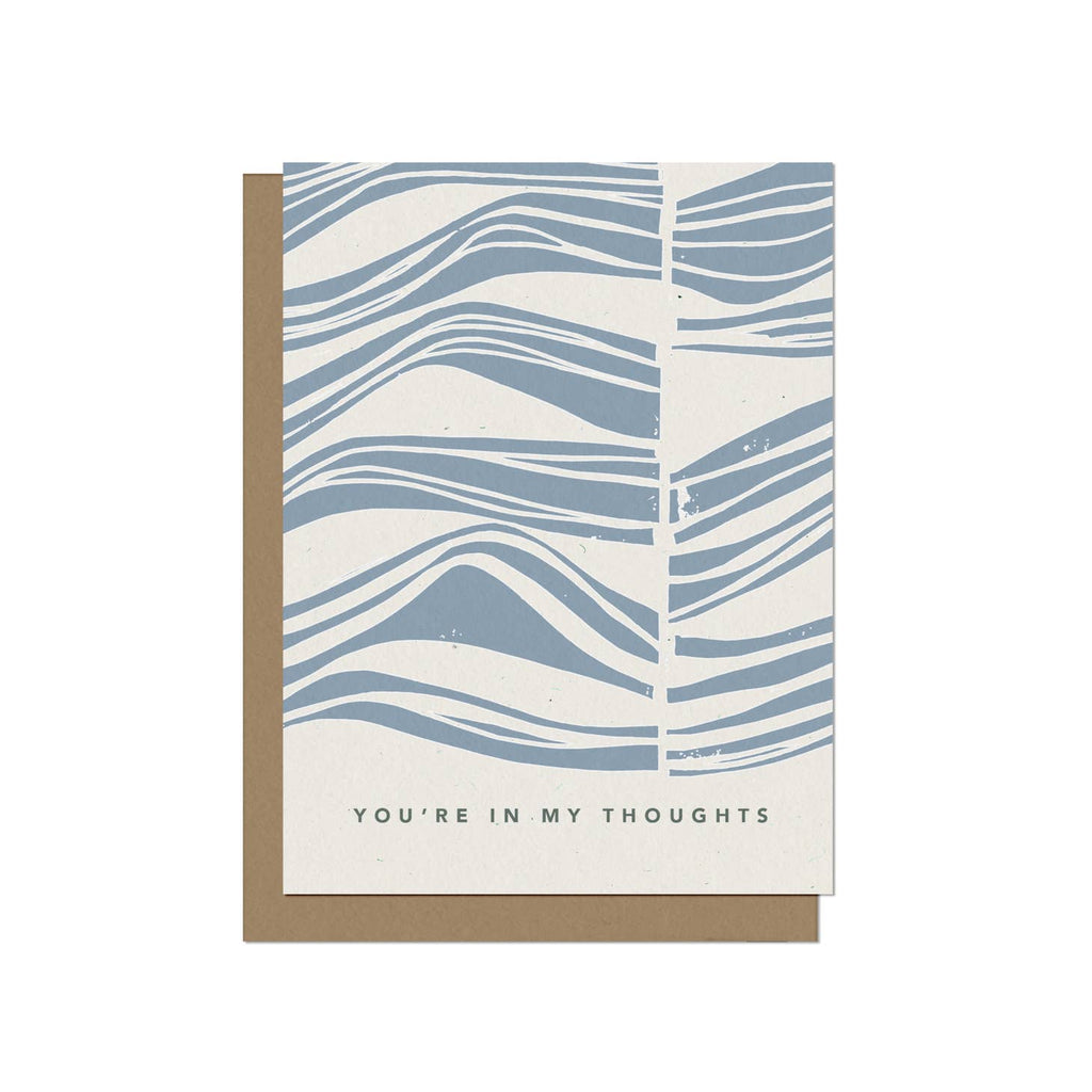 In My Thoughts Card | Modern Bloc