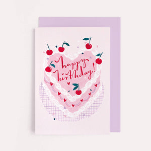 Kitsch Cake Birthday Card | Sister Paper Co.
