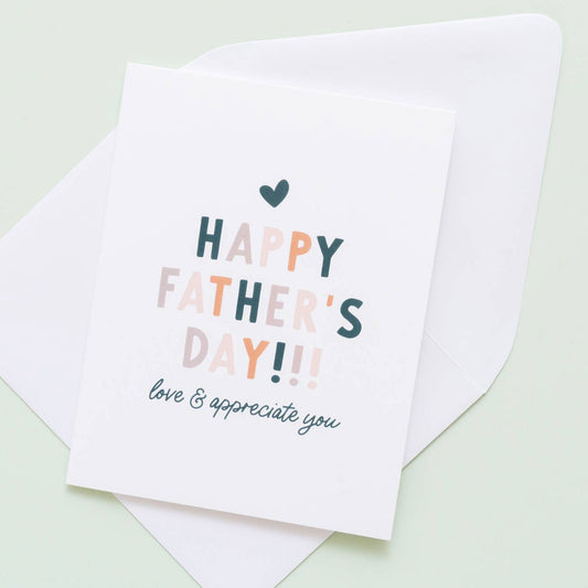Father's Day Appreciation Card