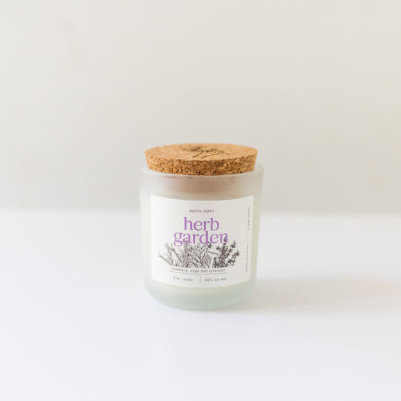 Mama's Herb Garden Candle from Native Poppy