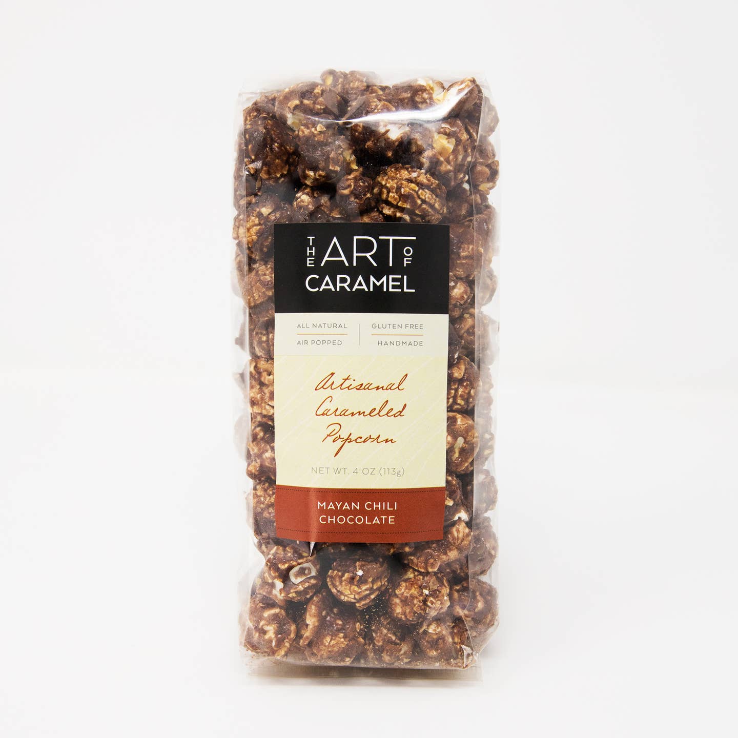 Mayan Chili Chocolate Caramel Popcorn 4oz bag