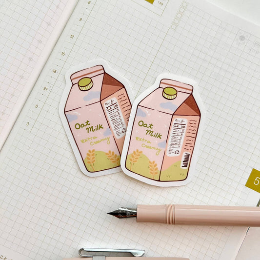 Oat Milk Sticker