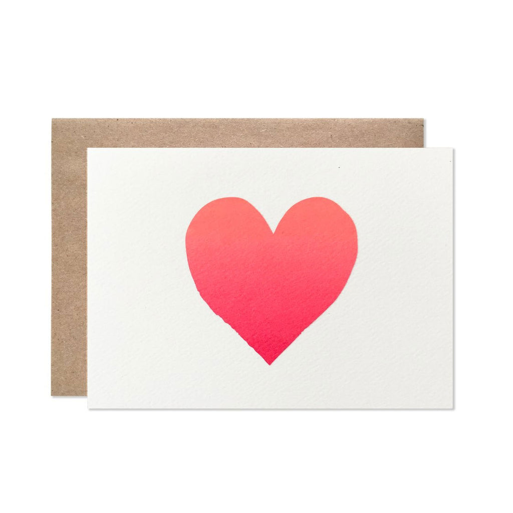 Ombre Heart Card | Hartland Brooklyn