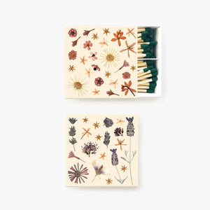 Pressed Flowers Matchbox