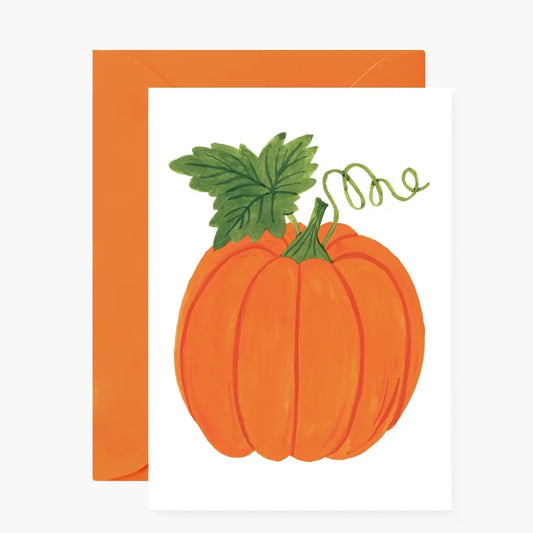 Pumpkin mini enclosure card