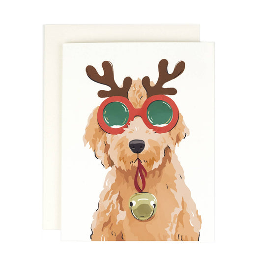 Reindeer Doodle Card | Amy Heitman