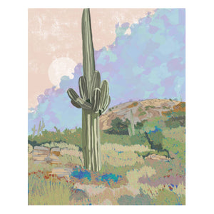 Saguaro National Park Art Print | Walker Noble