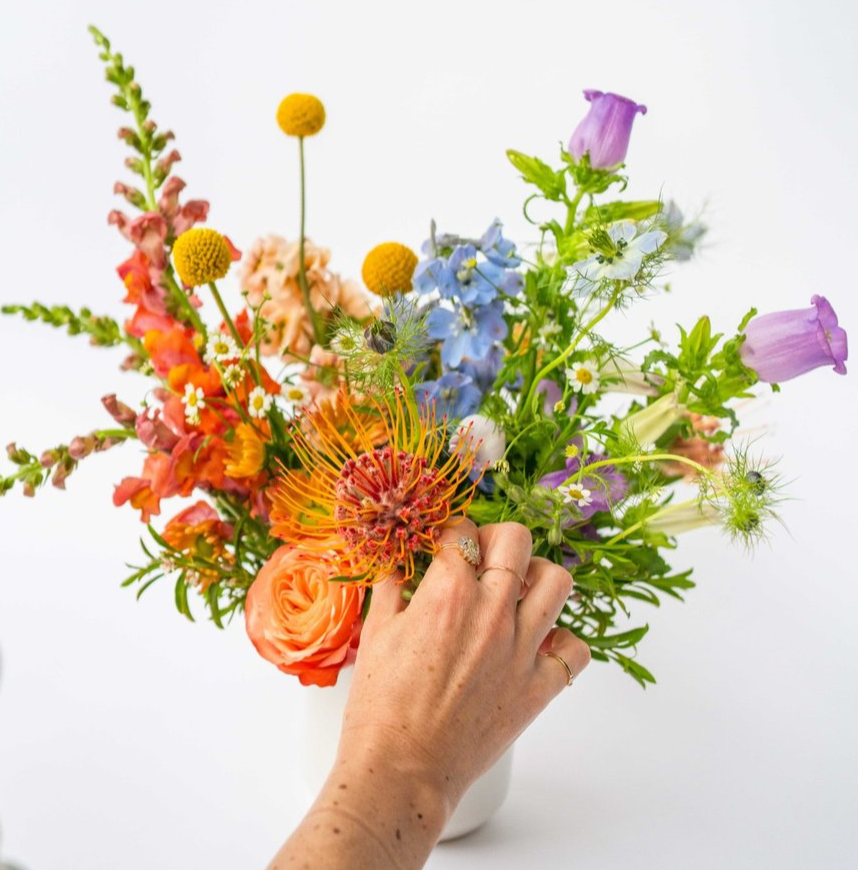 July 8, 2023 - Rainbow Flower Arranging 101 Workshop