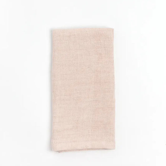 Nothing completes a tablescape like delicately soft stone washed linen napkins. These versatile colors are timeless classics that transition through all seasons. 