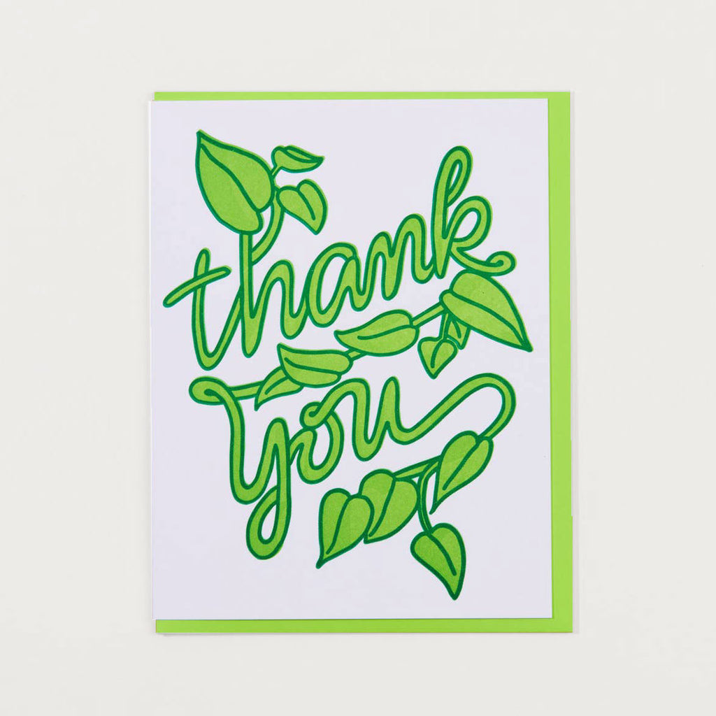 Thank You Vines Card