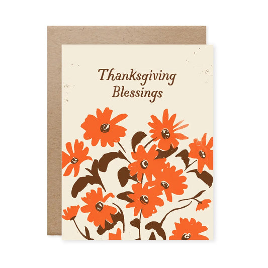 This hand lettered and illustrated fall floral card is perfect to send to those you're feeling extra thankful for during the Thanksgiving season and beyond. Designed to send to those you're thankful for this Thanksgiving.&nbsp;