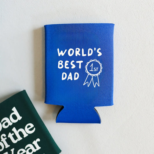 World's Best Dad Can Koozie