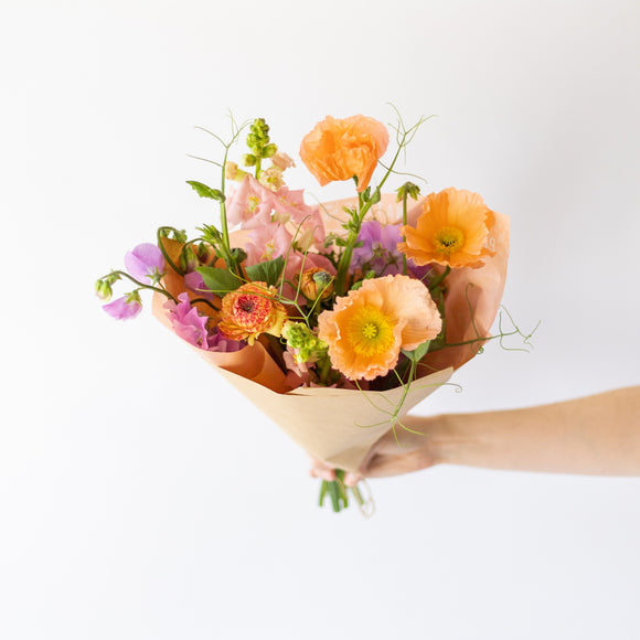 Classic Locally-Grown Flower Wrap from Native Poppy in Spring 2024