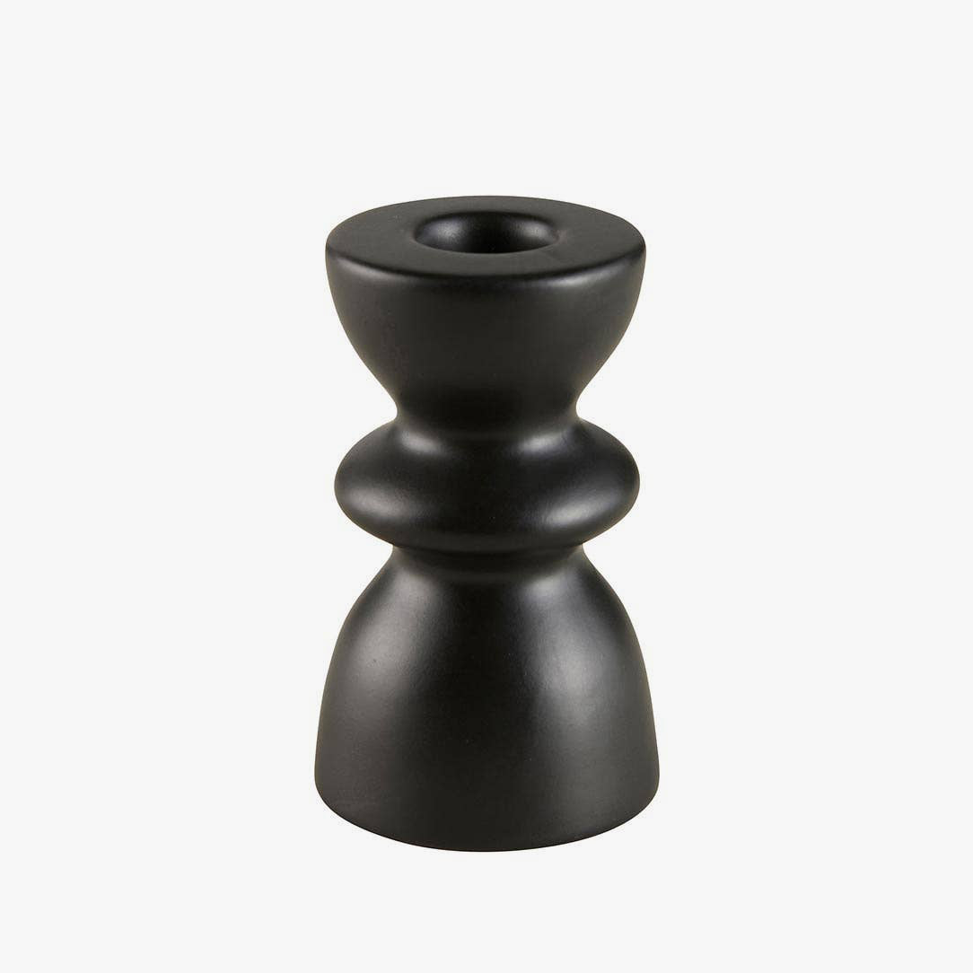 Talllack candle holder on a white background