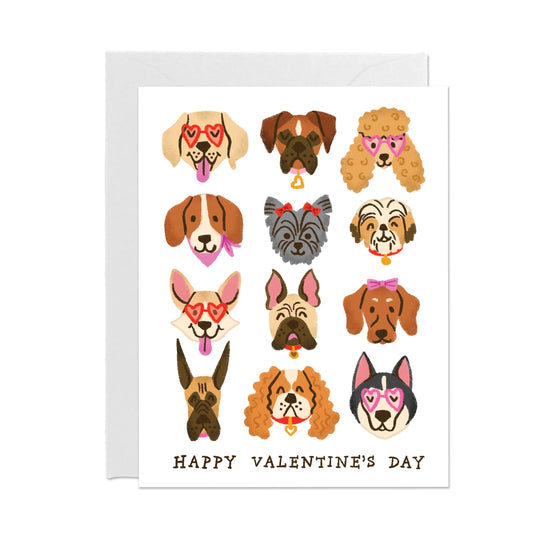 Valentine's Day Dog Card