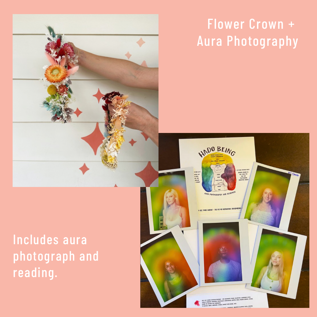 Flower Crown + Aura Photography ticket