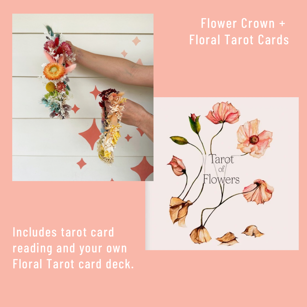 Flower Crown + Floral Tarot Reading ticket