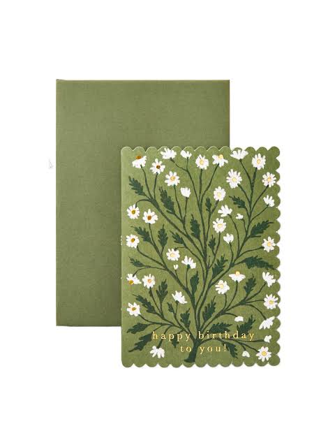 Happy Birthday Daisy Card | Wanderlust Paper
