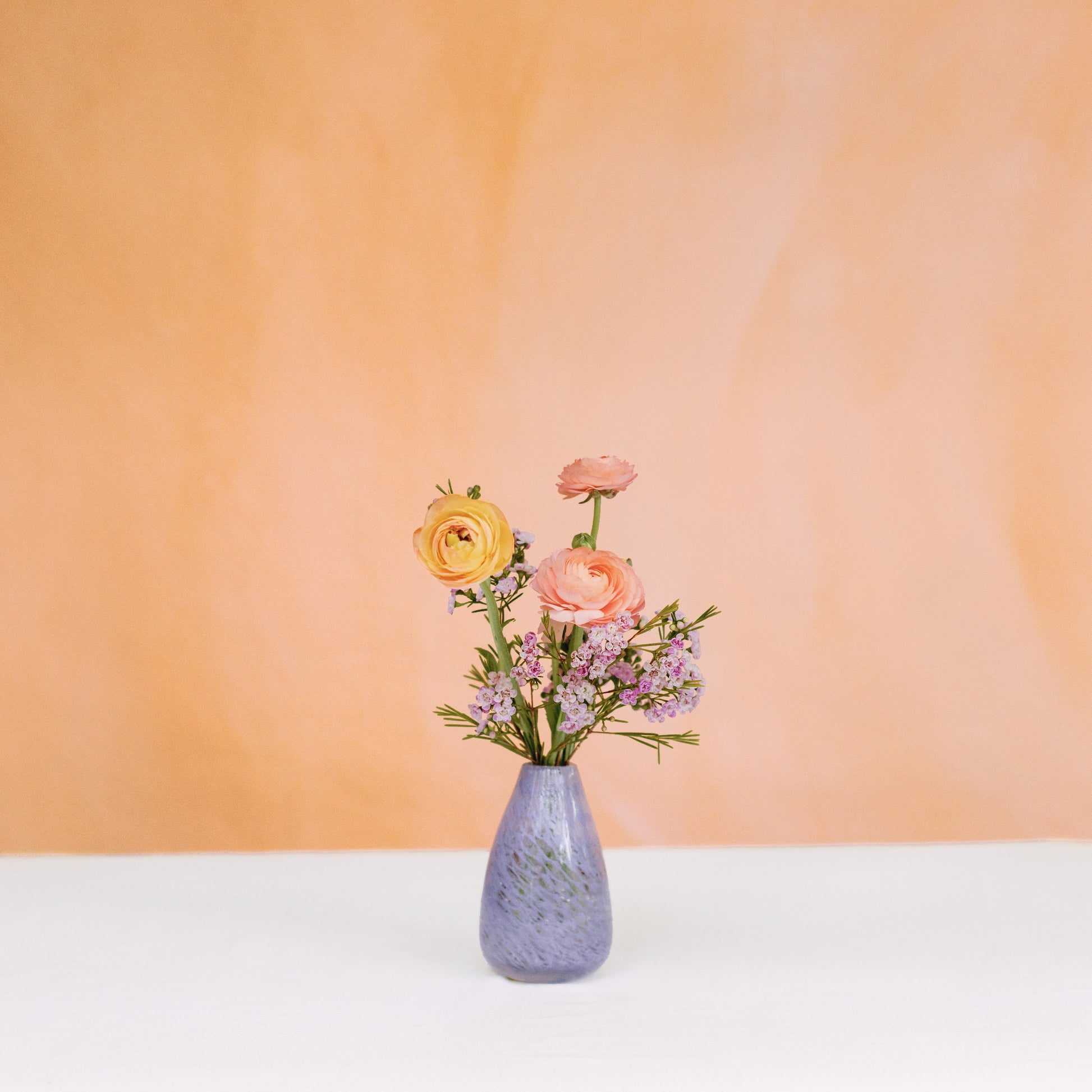Lil Mama - Bud Vase Arrangement with ranunculus