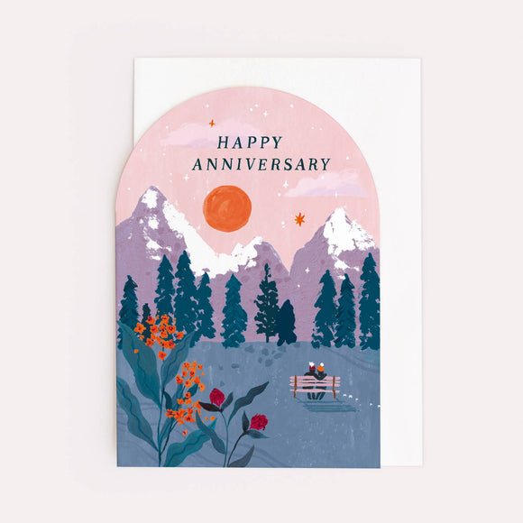 Anniversary Sunset Card | Sister Paper Co.