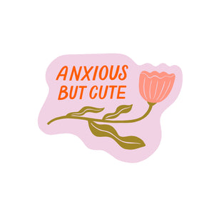 Anxious But Cute Sticker from Odd Daughter
