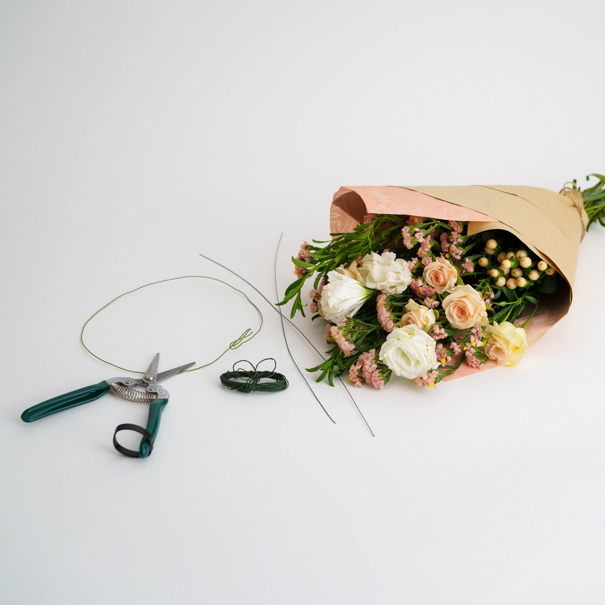 DIY Flower Crown Kit with fresh flowers