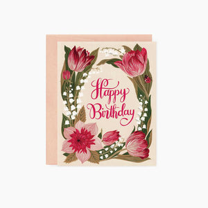 Garden Birthday Card from Oana Befort