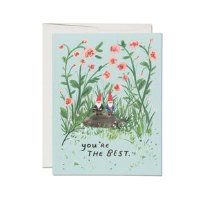Garden Gnomes Card | Red Cap Cards