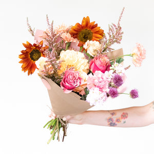 Grand seasonal flower wrap from Native Poppy