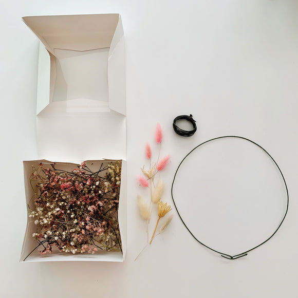 Dried Flower Crown DIY kit