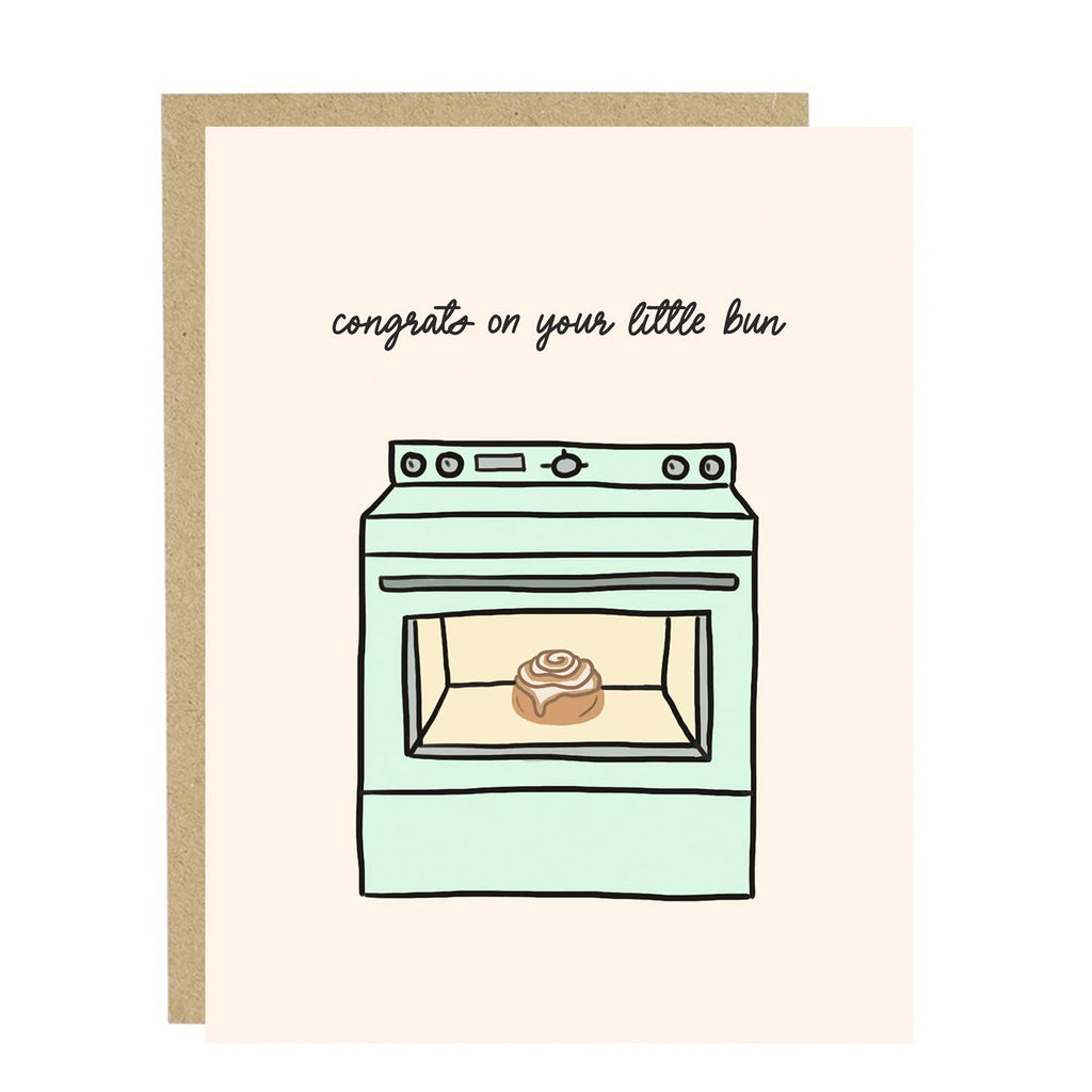 Congrats on your little bun card