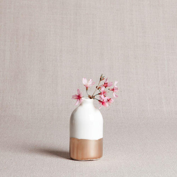 Minimalist Bottle Bud Vase from Honeycomb Studio