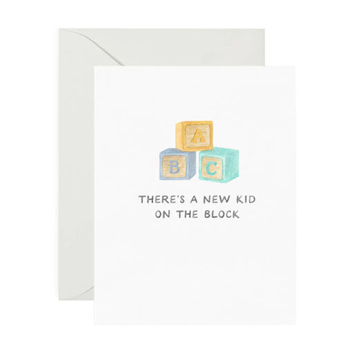 New Kid On The Block Card | Amy Zhang