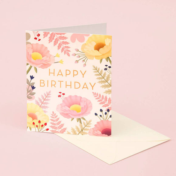 Poppy Birthday Card | Clap Clap