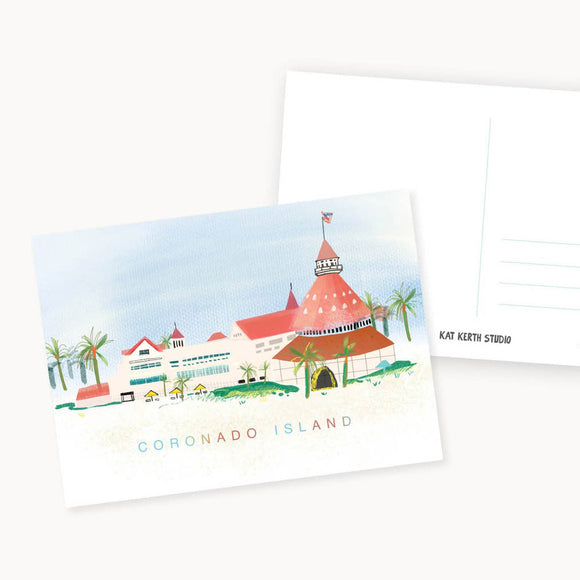 San Diego postcards