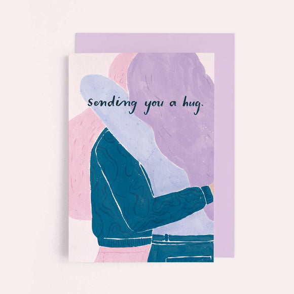 Sending You a Hug Card | Sister Paper Co.