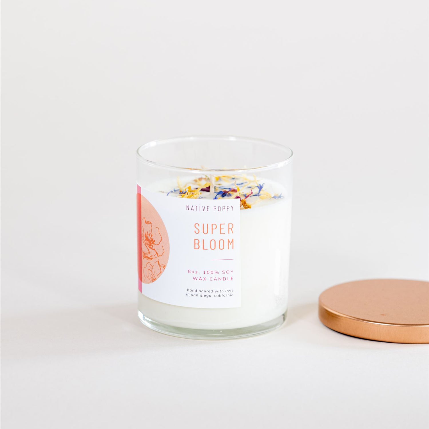 Super bloom candle from Native Poppy