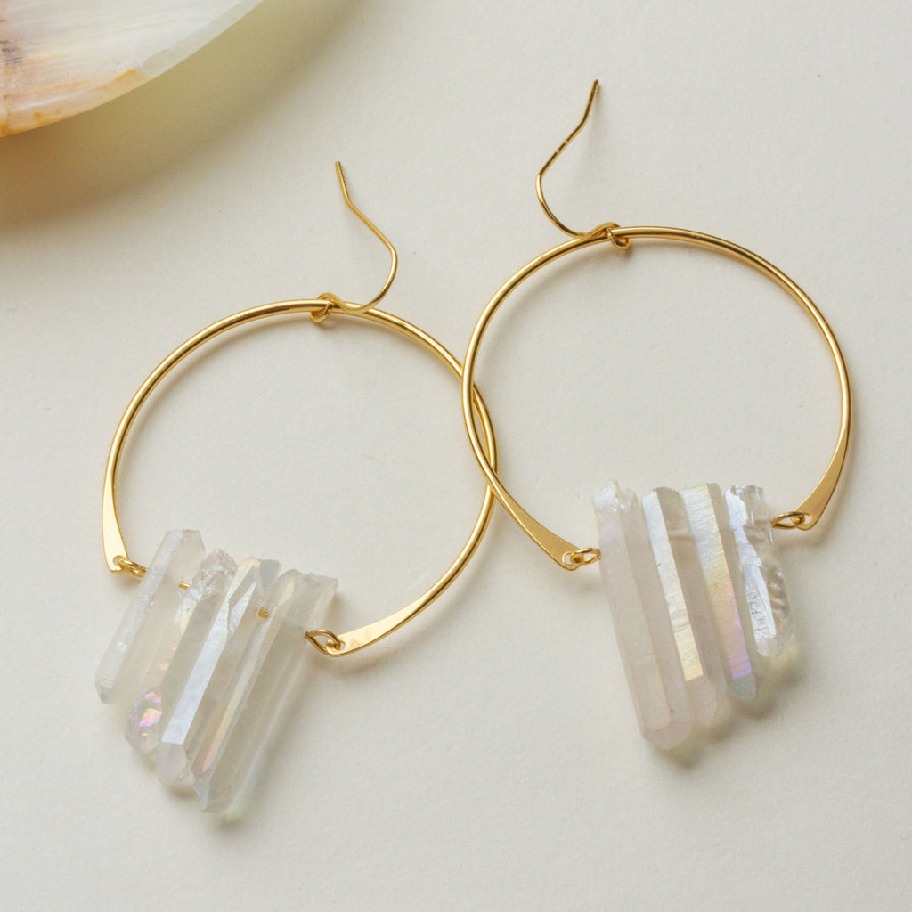 Supernova Earrings Luna Norte Native Poppy