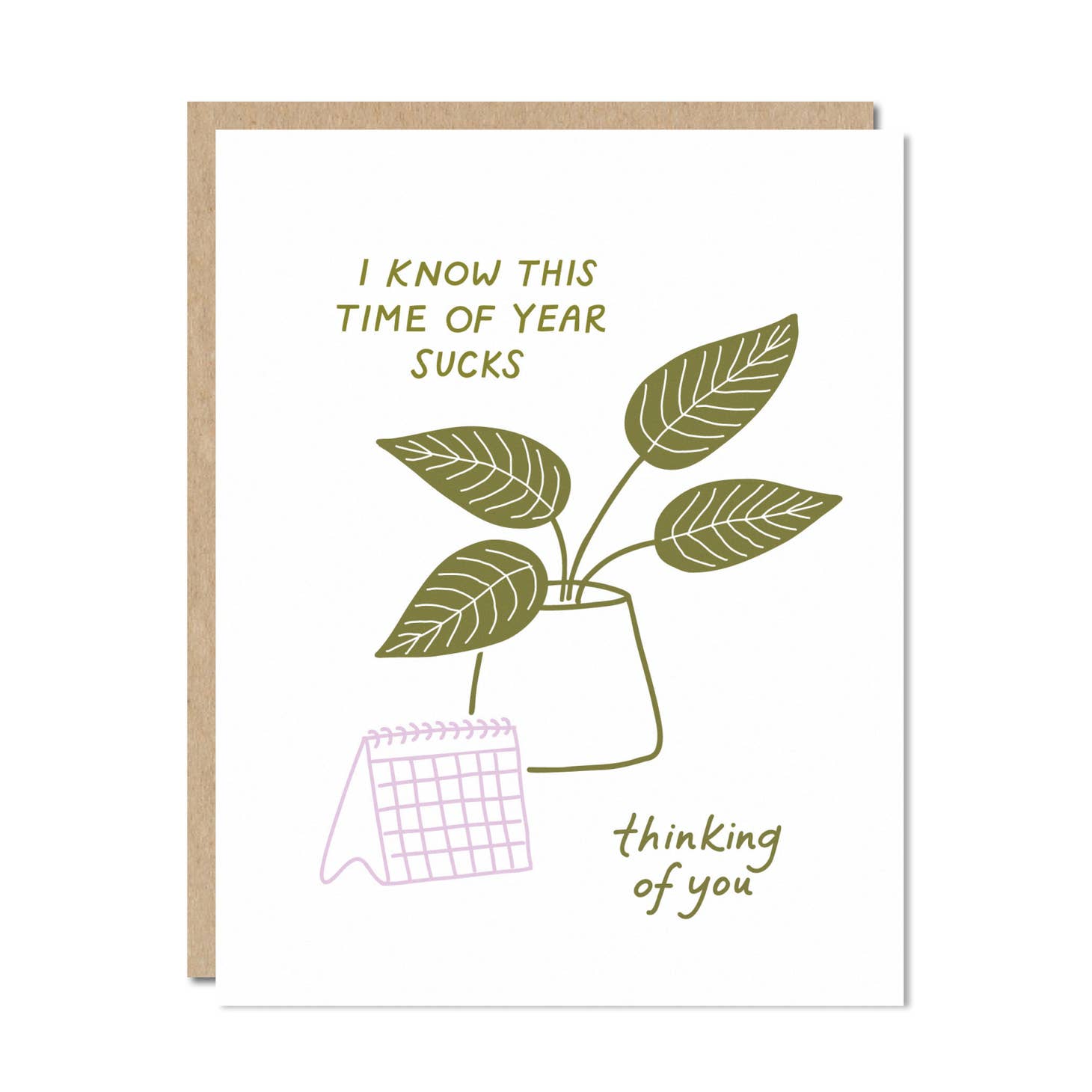 Tough Time of Year Card | Odd Daughter