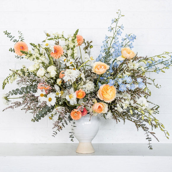 Urn Flower Arrangement for funeral or memorial service