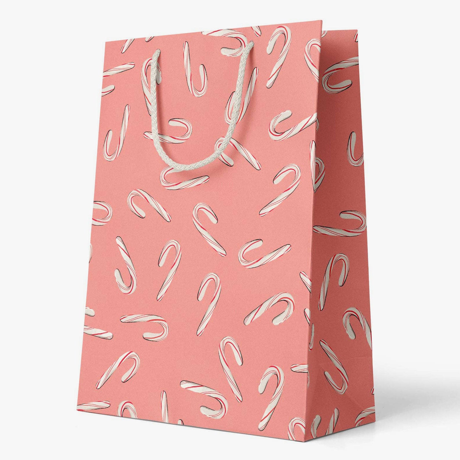 Candy Cane Gift Bag