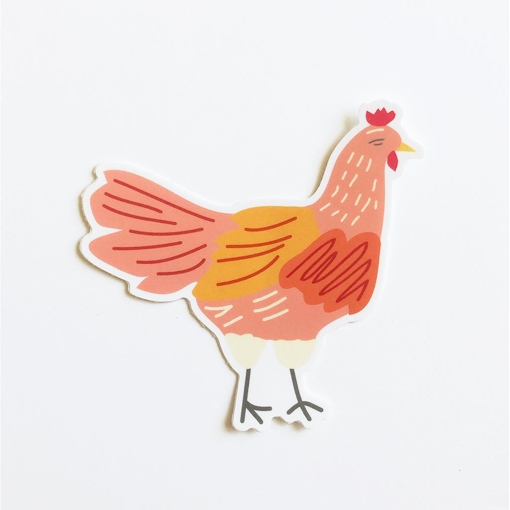Chicken Sticker made by Graphic Anthology