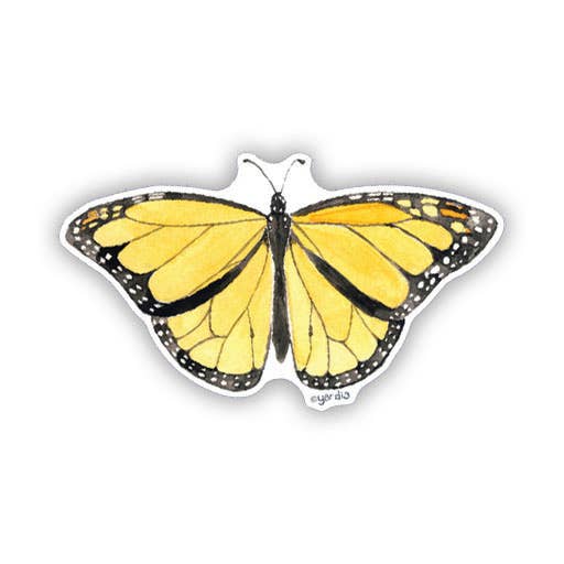 Monarch Butterfly Vinyl Sticker