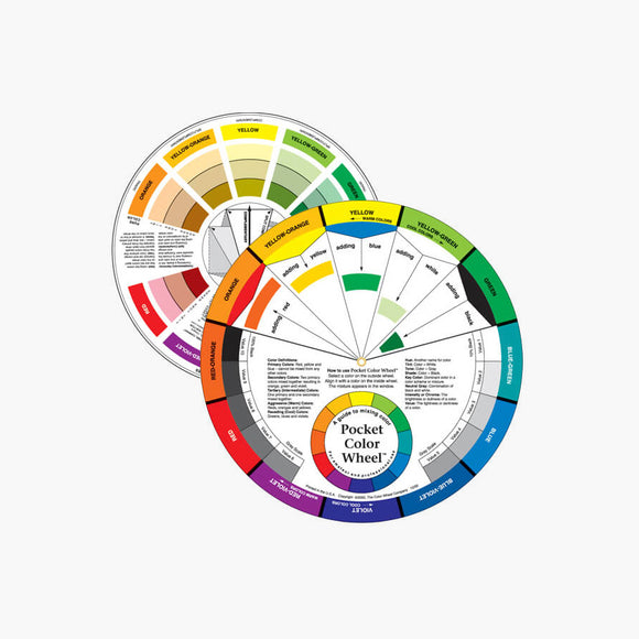 Color Wheel tool with multicolored swatches