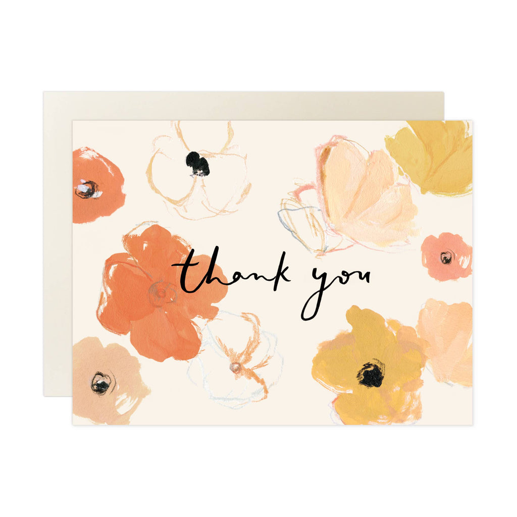 Poppies Thank You Card | Our Heiday