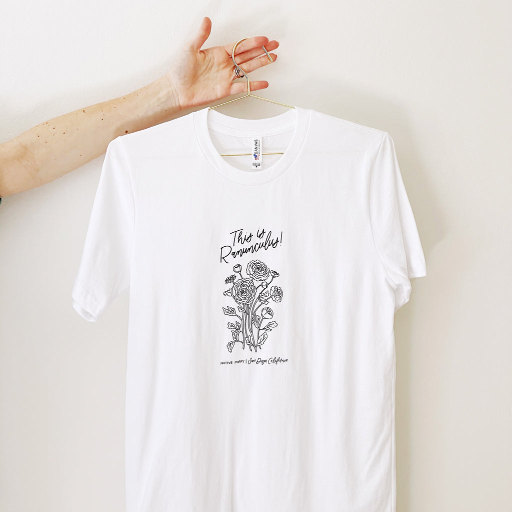 This is Ranunculus! T-Shirt - White