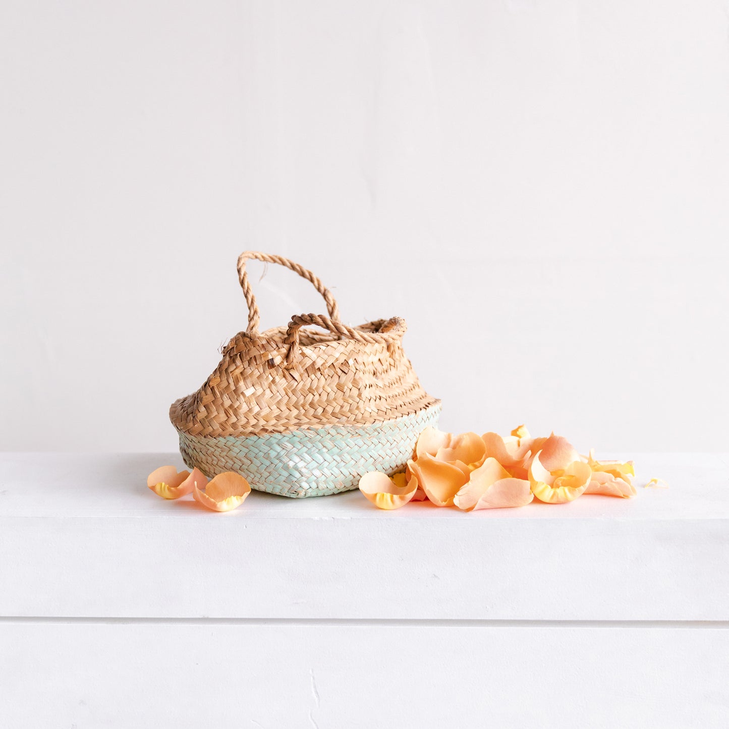 Flower Petals with a small basket for a flower girl