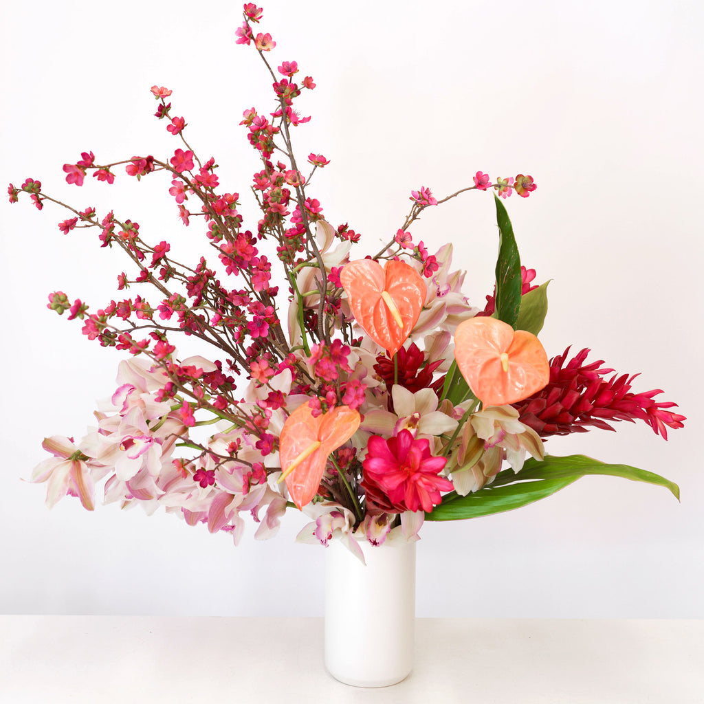 Tall premium flower arrangement from Native Poppy