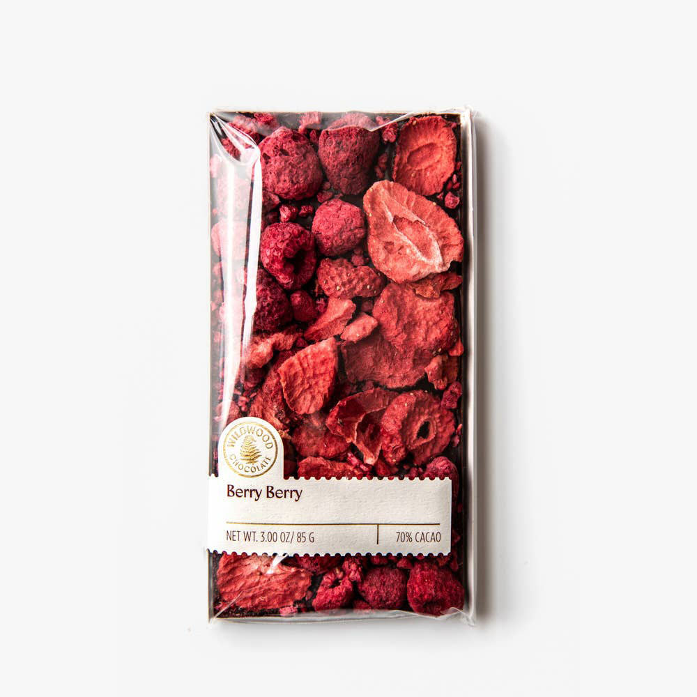 Berry Berry Chocolate Bar | Wildwood Chocolate